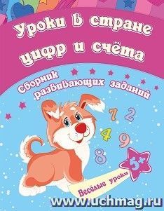 Уроки в стране цифр и счета: сборник развивающих заданий для детей от 5 лет