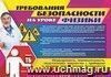 Плакат "Требования безопасности на уроках физики": Формат А3