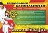 Плакат "Работа с оптическими приборами" (требования безопасности): Формат А3