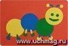 Мягкий пазл "Гусеница"