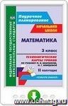 Математика. 3 класс. Технологические карты уроков по учебнику М. И. Башмакова, М. Г. Нефёдовой. II полугодие. Онлайн-книга