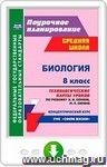 Биология. 8 класс. Технологические карты уроков по учебнику Н. И. Сонина, М. Р. Сапина. Онлайн-книга
